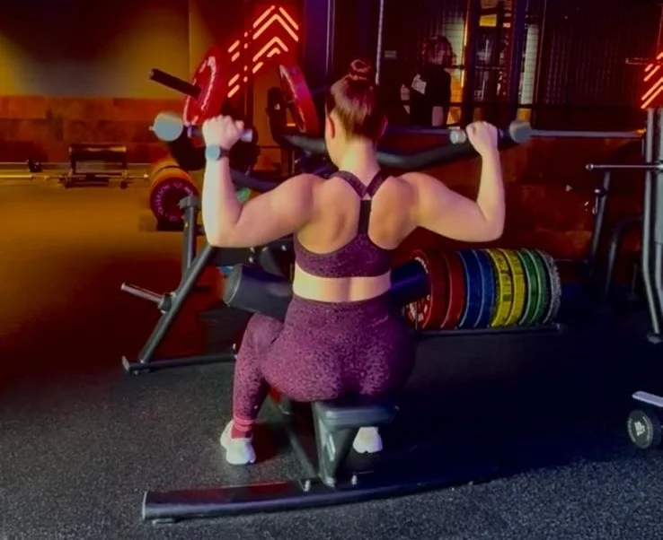 Weight training session